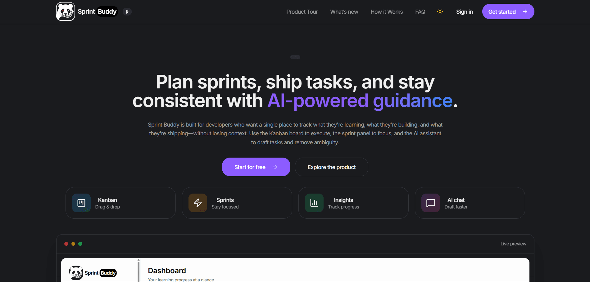 SprintBuddy